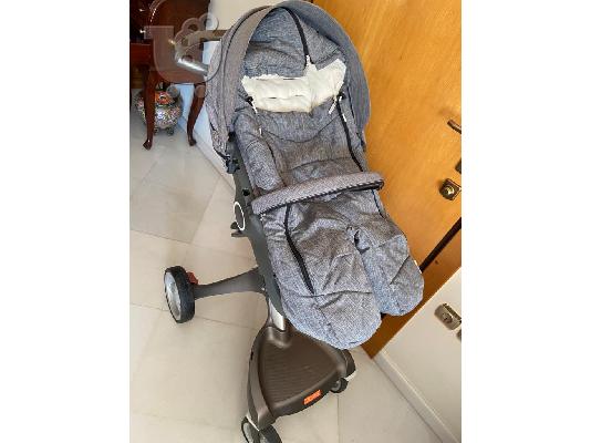 Καρότσι Stokke με ποδόσακο